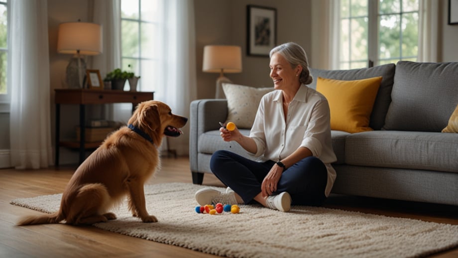 Adestramento de cães a domicílio